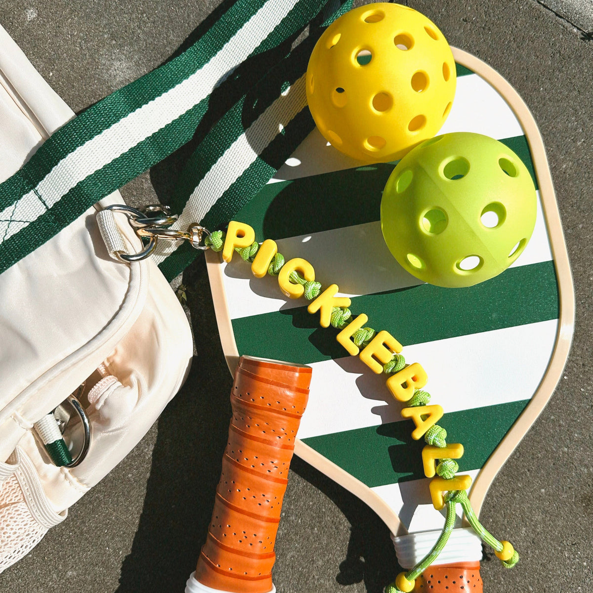 PICKLEBALL ♡ bag charm