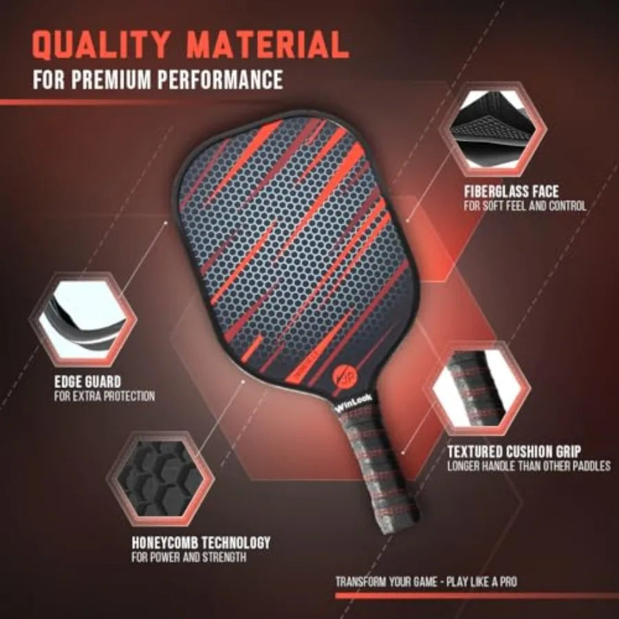 Fiberglass Racket Set