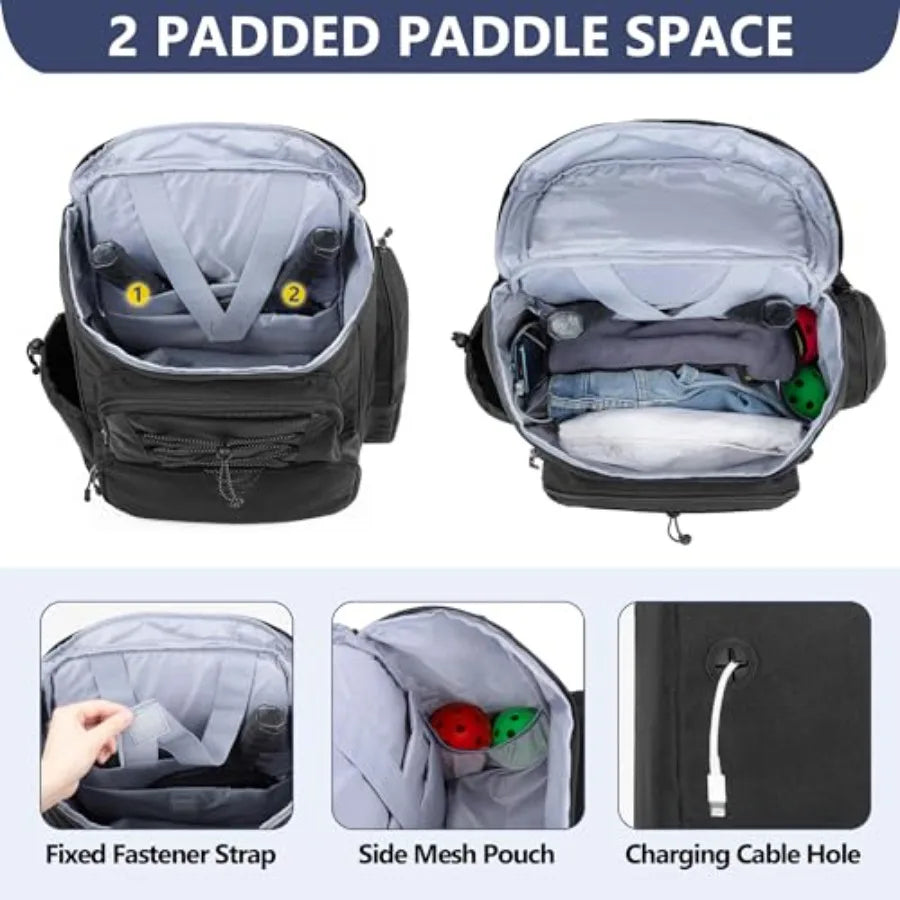 4 Racket Paddle Bag