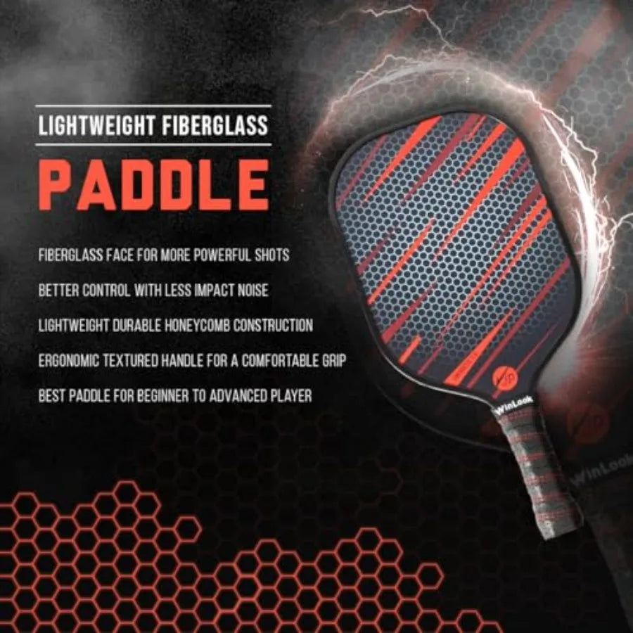 Fiberglass Racket Set