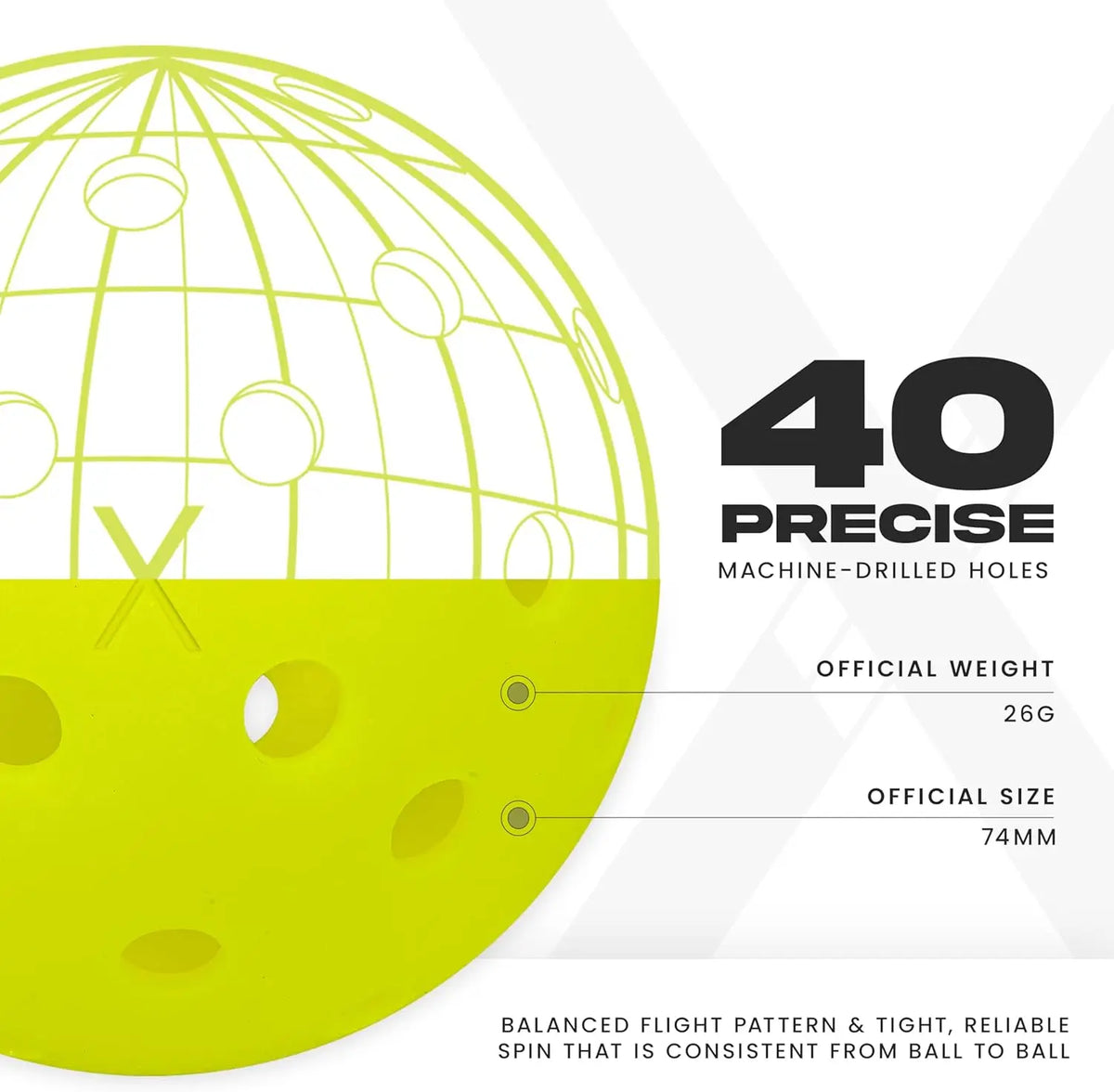X-40 Outdoor Balls