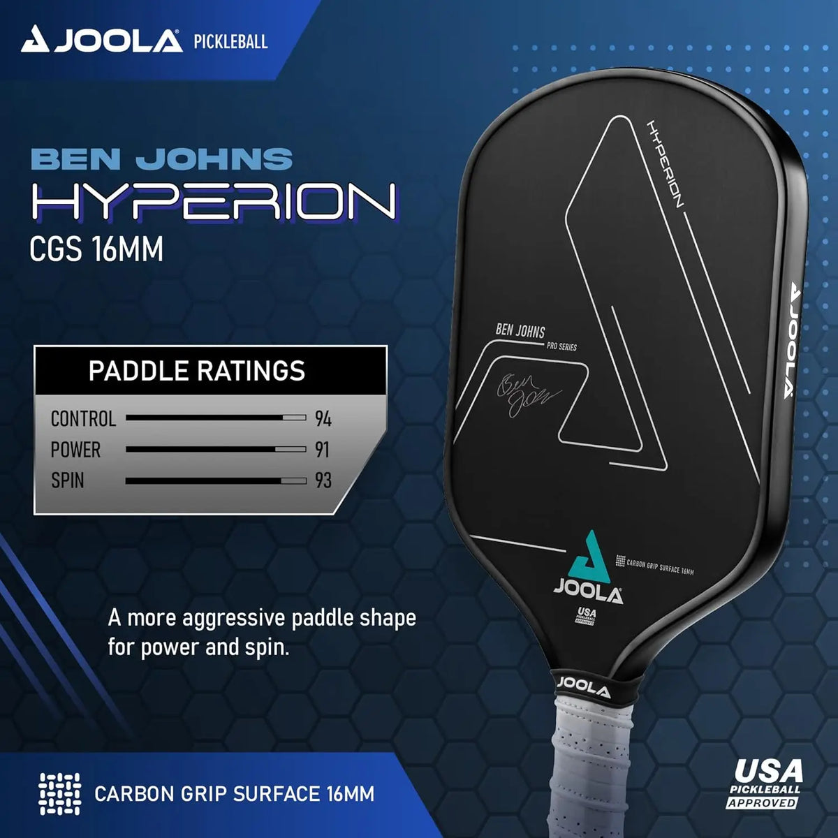 Textured Carbon Grip Paddle