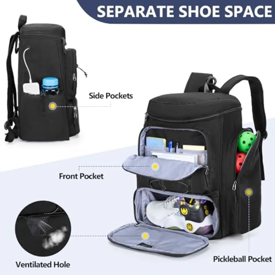 4 Racket Paddle Bag