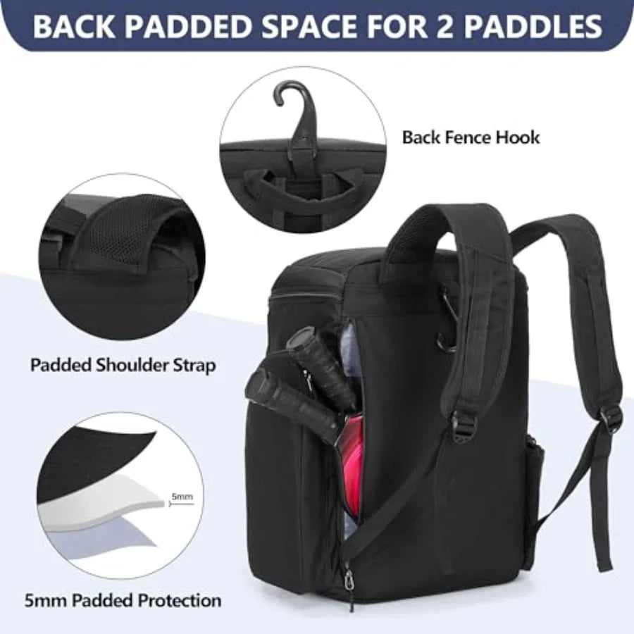 4 Racket Paddle Bag