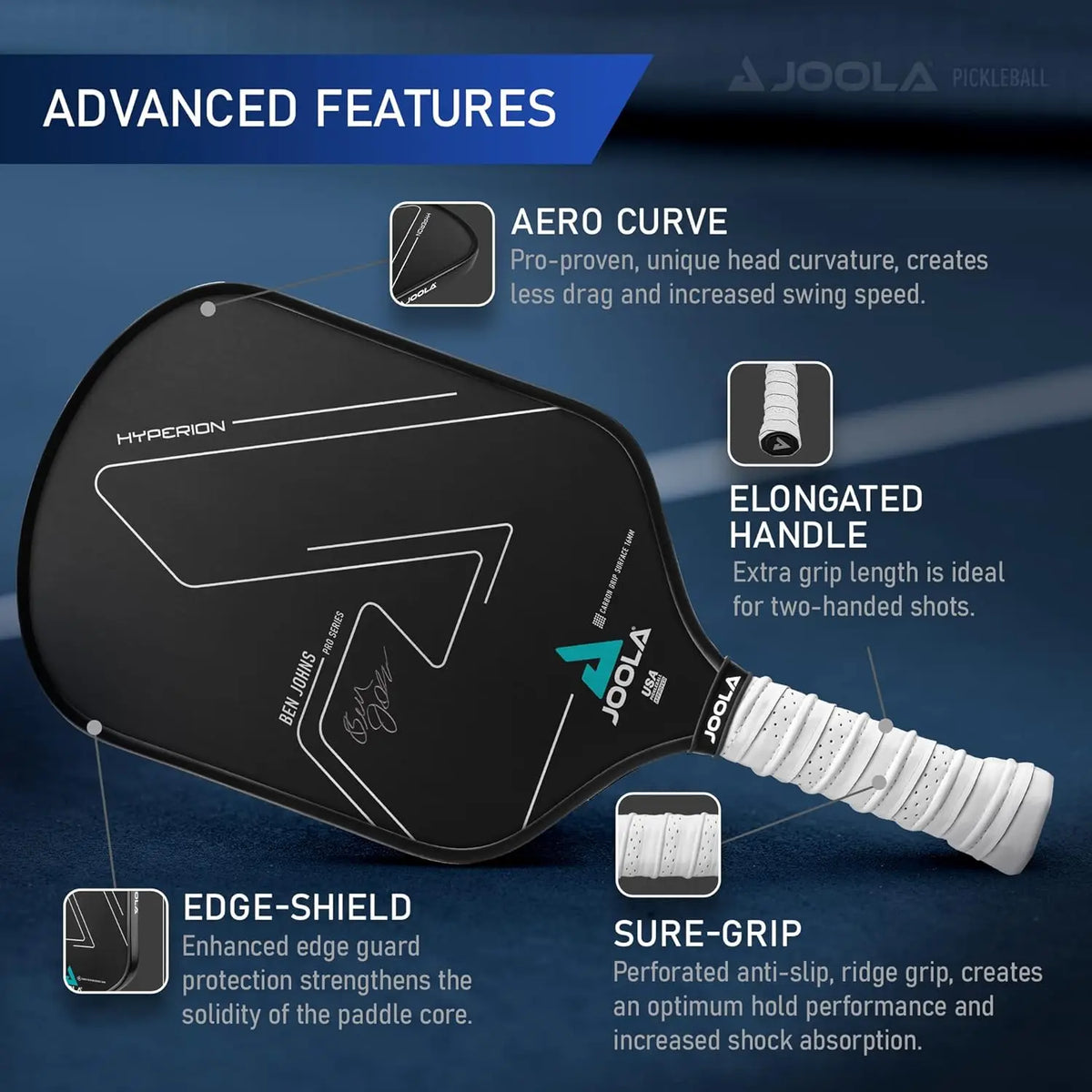 Textured Carbon Grip Paddle
